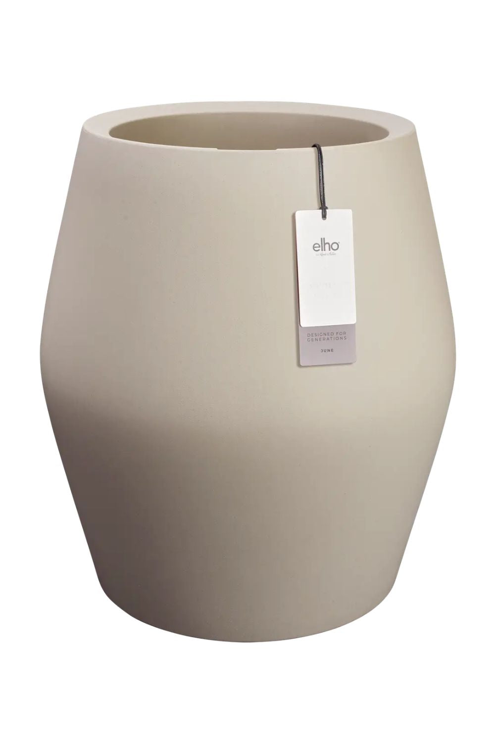 Bloempot Elho June split high 53cm balanced beige