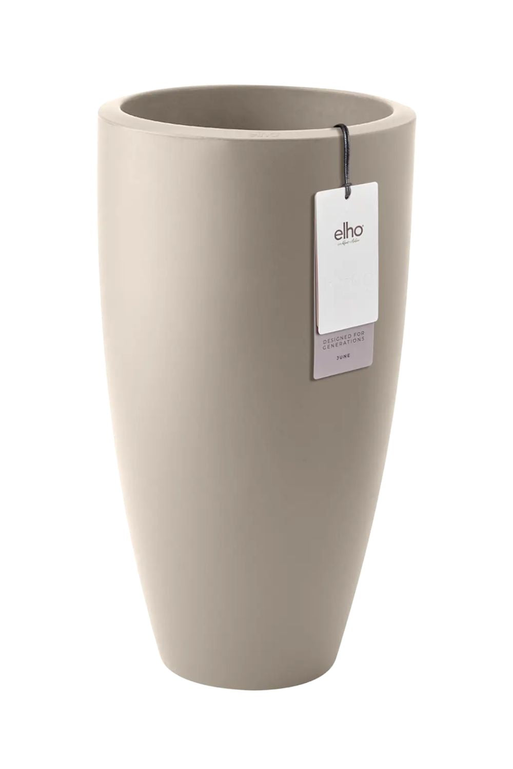 Bloempot Elho June round high 40cm balanced beige