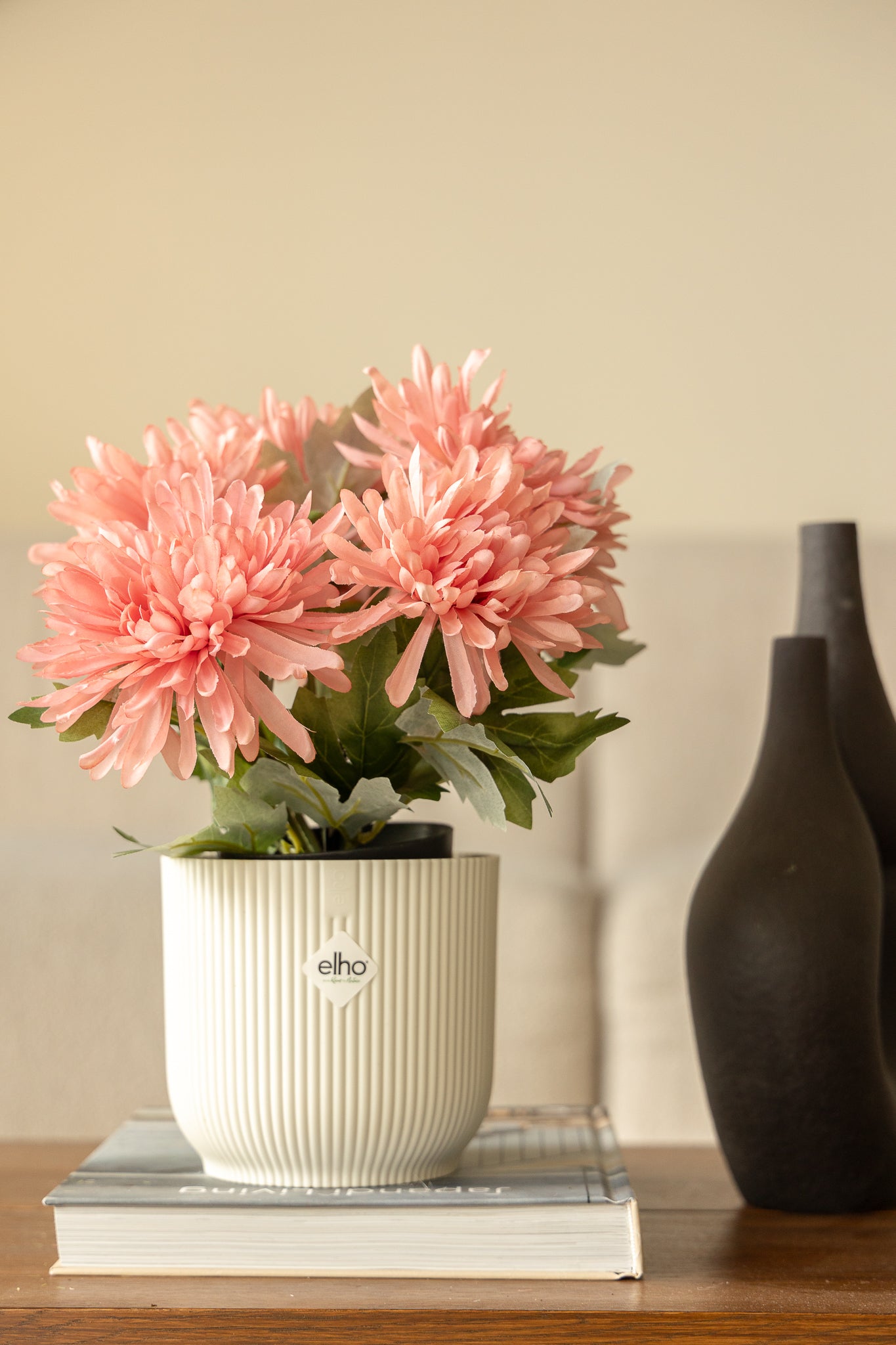 Chrysant Kunstplant 30cm Roze