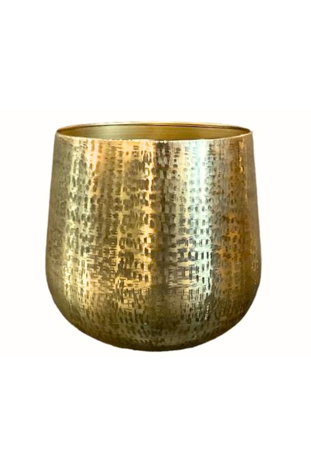 Bloempot Goud 30x30cm (metaal)