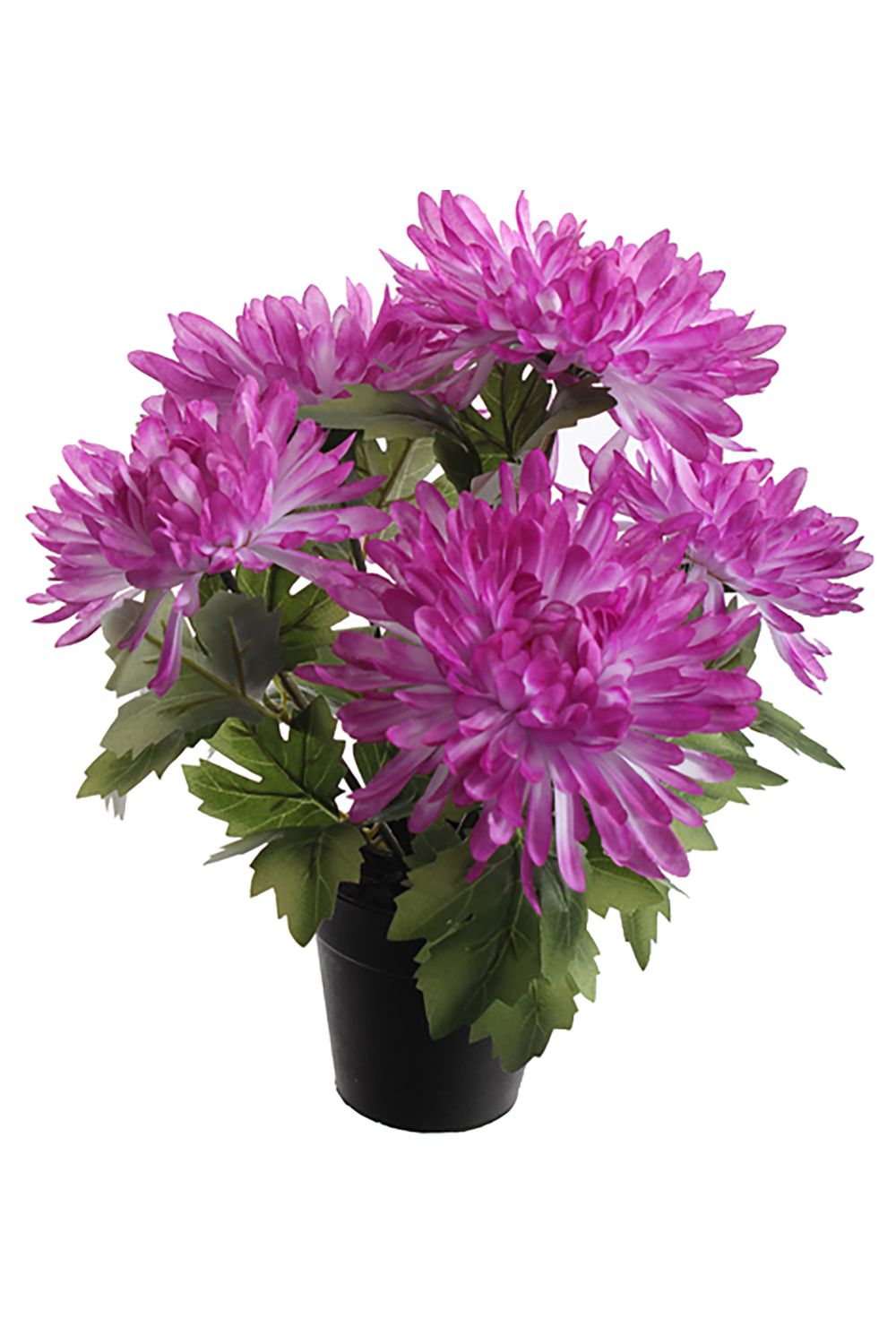 Chrysant Kunstplant 30cm Paars